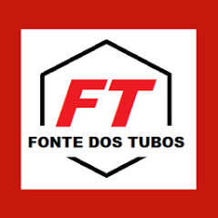 Logotipo da empresa Fonte dos Tubos. Formato quadrado