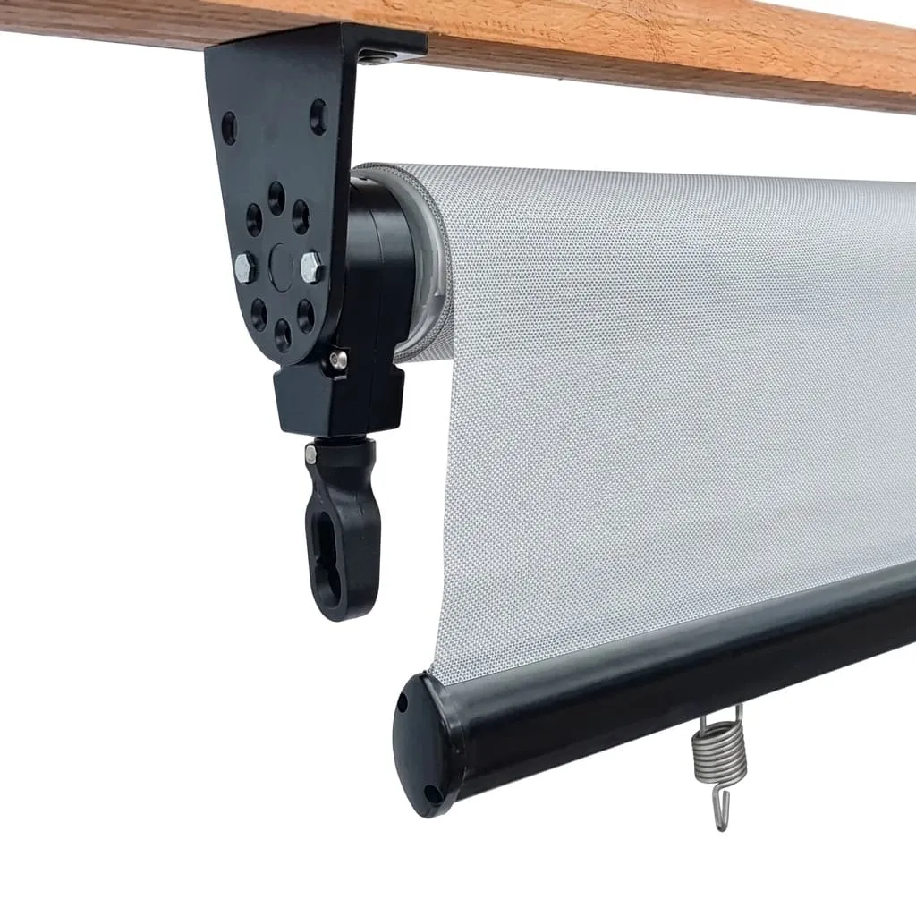Trilho e ferragens para toldo cortina de fechamento vertical