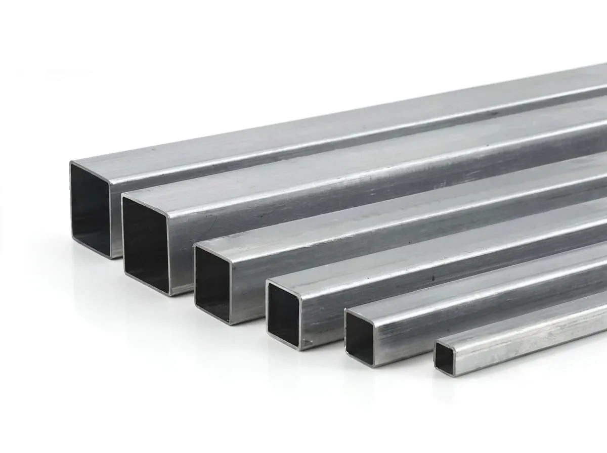 Tubo Galvanizado Quadrado Tubo galvanizado quadrado em diversas bitolas